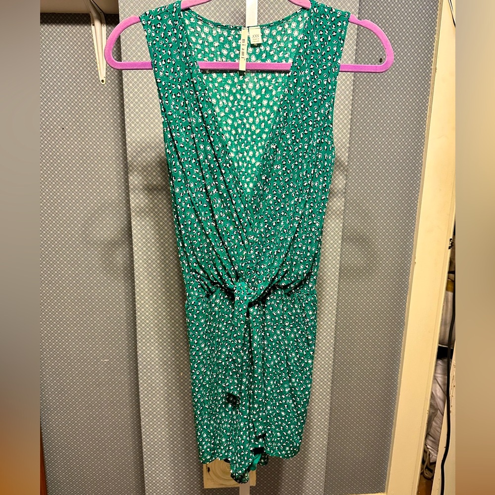 Mi a Mi Green Scoop Neck Romper
